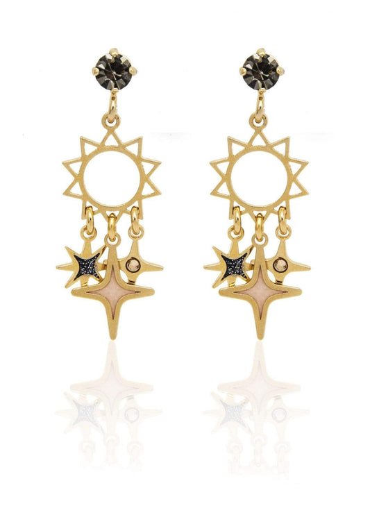 nuagedetoiles Orecchini Scintille di Sole piccolo