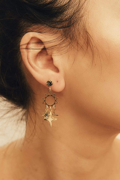 nuagedetoiles Orecchini Scintille di Sole piccolo